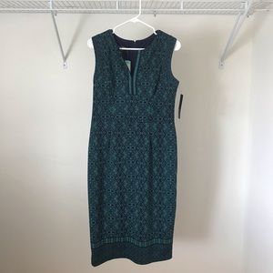 Adorned Scuba Knit Dress